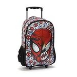 Disney Store Official Rolling Backpack, Spider-Man and Venom Lenticular, 47cm/18”, Rucksack with Retractable Handle and Adjustable Straps, Suitable for Ages 3+