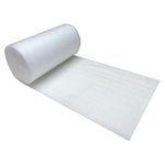 UBOXES 12"x50' Foam Wrap Roll. Protect Glasses and Fragile Items with Foam Wrap! Light Weight Alternative for Protecting Your Items!