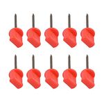 10 Pcs Manganese Steel Target Nails Archery Target Face Pins Shooting Target Pins Archery Hunting Nails for Paper Foam Targets