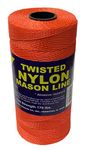 T.W Evans Cordage 11-191 Number-18 Twisted Nylon Mason Line, 1100-Feet, Orange