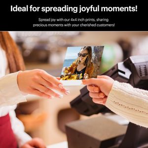 KODAK Mini Shot 4 ERA Instant Camera Printer – Black