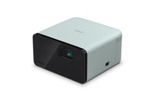 Epson EF-21G Mini Smart 3LCD Projector, Full HD, 1000 Lumens, 150 Inch Display with HDR, Google TV, Dolby Atmos Sound, Gaming & Home Cinema Laser Projector - Smoke Ice Green