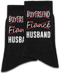 Not Boyfriend Socks, Fiance Socks, 