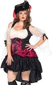 Leg Avenue womens Xxx-large/Xxxx-large Adult Sized Costumes, Black, 3X 4X US