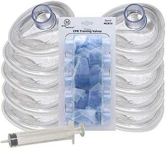 MCR Medical Pack of 10 Training CPR Masks, Adjustable Infant w Valves, MCRTM-IR
