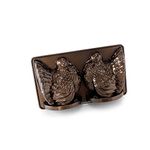 Nordic Ware 52348 Classic Turkey 3D Pan, Bronze, Aluminium, Brown