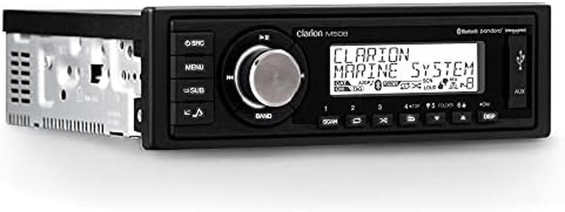 Clarion M508 Single DIN Digital Media Receiver with Built-in Bluetooth