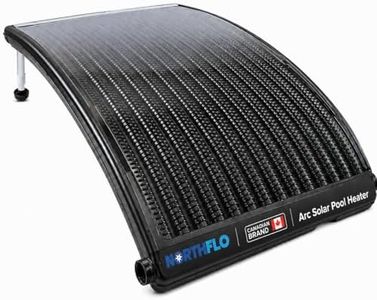 NorthFlo Arc Solar Pool Heater | Above Ground Pool Heater - Premium Eco-Friendly Pool Solar Heater | Rapid Heat Gain | Maximum Heat Absorption | Swimming Pools Up to 12,000 Gallons | Easy Install