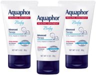 Aquaphor Baby Healing Ointment, Advanced Therapy for Chapped Cheeks and Diaper Rash, 3 Ounce (Pack of 3)