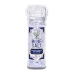 EUPHERBIA Blue Salt, Coarse, Rare Mineral Salt, High Potassium, Lower Sodium, Natural, Unprocessed, Hand Harvested, Kosher Certified, 100g (3.5 Oz)