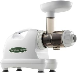 Omega 8224 Extracteur de Jus Blanc 36,8 x 16,5 x 39,4 cm