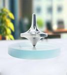 Star Quick Links Premium Metal Spinning Top with 3 Inch Concave Base (Aluminium, Inception Model)