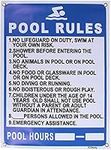 Pool Safety Signage Flex banner Poo