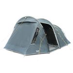 Vango Skye 500 Tent Family Camping Festival Stand-Up Tunnel Tent | Waterproof, Easy Setup, 3000mm HH & PowerFlex Poles (Deep Blue, 500 (5 Person))