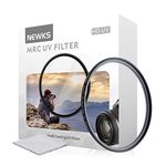 Newks 105mm MRC UV Protection Filter Kit,Clear UV Filters Slim Protector,16 Multi-Layer Nano Coated/Ultra Thin/High Definition/Quality for Canon,Nikon,Sony,Sigma,etc 105mm Camera Lens Protective