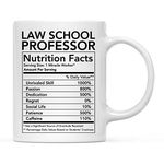 Andaz Press Funny 11oz. Ceramic Coffee Tea Mug Thank You Gift, Lacrosse Coach Nutritional Facts, 1-Pack, Novelty Gag Birthday Christmas Gift Ideas Coworker