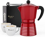 RAINBEAN Espresso Maker 6 Cups Moka