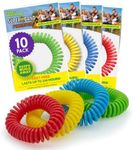 Superband Premium Insect Repellent Bracelet: Assorted Colors (10)