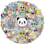 200Pcs Water Bottle Stickers for Kids Teens, Waterproof Vinyl Stickers, Aesthetic Laptop Stickers, Stickers for Water Bottles,Cute Stickers Packs