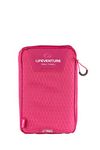 Lifeventure SoftFibre Travel Towel — Compact, Lightweight Quick-Dry Sports & Beach Towel, Sand-Free Design, Extra Large, Pink