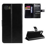 Case for BlackBerry DTEK70 Case Cover,Flip Leather Wallet Cover Case for BlackBerry KEYone BBB100-1 BBB100-2 BBB100-3 BBB100-4 BBB100-5 BBB100-6 BBB100-7 Case Black