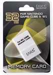 Eaxus® 32MB Memory Card Suitable for Nintendo Gamecube & Nintendo Wii