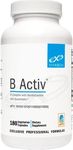 XYMOGEN B Activ Vitamin B Complex with Benfotiamine, Methylfolate, Biotin, Vitamin B6 - Energy Supplements Vitamin B12 (Methylcobalamin b12) - Adrenal Support + Mood Support Supplement (180 Capsules)