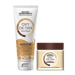 Keya Seth Aromatherapy Oxy De Tan Clay Foaming Facewash & Face Pack Combo with Clove & Camphor oil I Removes Tan & Dead Skin Cells No Ammonia & Bleach 150ml