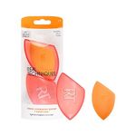 Real Techniques Miracle Complexion Sponge with Travel Case, Latex-Free, Vegan, for Foundation, Cream, Skin Tint, Illuminator, Dewy Finish, Easy to Clean (Packaging and Colour May Vary)