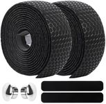 Oumers Bike Handlebar Tape, Road Bike Handle Tape Bike Handle Straps Anti-Slip Bicycle Handlebar Grip Tape Self Adhesive Handle Tape Cycling Bike Handle Wraps