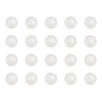 uxcell 25pcs 4mm Nylon Solid Plastic Bearing Balls G1 Precision Solid Nylon Balls Bearings