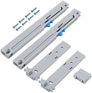 homdiy 5 Pair (10 Pack) Soft Close Adapter for Drawers, Soft Device for Wood Drawer, Retrofit Drawer Adapter
