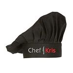 Embroidered Chef Hat with Custom Na
