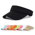 NTLWKR Sun Visor Hat Adjustable Velcro Outdoor Sports Cap for Men Women Adults