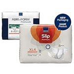 ABENA Slip Premium All-In-One Incontinence Pads For Men & Women, Eco-Labelled Womens Incontinence Pads, Mens Incontinence Pads, - XL 4, 110-170cm Waist, 4000ml Absorbency, 12PK