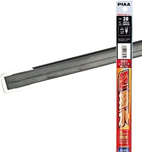PIAA SUD350 Wiper Replacement Rubber, 13.8 inches (350 mm), Super Strong Silicone Coating, Special Silicone Rubber, 1 Piece, No. 3D