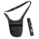 Underarm Shoulder Bag Anti Theft Bag Tactical Hidden Molle Bag Sling Bag Adjustable Waist Bag Outdoor Travel Bag Tools