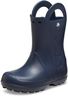 Crocs Unisex Handle It Rain Boots (Toddler) Navy Blue 8 Medium