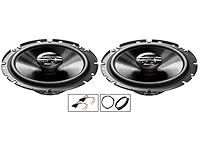 Vauxhall Insignia Speaker upgrade Front Door Pioneer car speakers 6.5" 17cm 300W