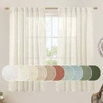 LAMIT Semi Sheer Linen Window Curta