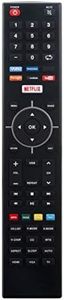 New TV Remote fit for Element 4K Smart E4SJ5516H ELEFJ322S ELSFS422 E4SFC421 E4SFC551 E4SFT551 Elst3216h E4SFC651 ELEFS403S ELSFS502 E4S4316H LED TV Remote Control with VUDU Netflix Keys E4ST4316H