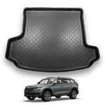 Nomad Boot Liner Compatible with Skoda Kodiaq 2017+ Premium Tailored Fit Car Floor Mat Protector Guard Tray Black Custom Fitted Accessory - Dog Friendly & Waterproof with Raised Edges