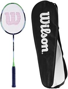 Wilson Recon 90 GX Badminton Racket with Full Length Racket Cover