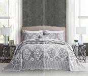HZ & HY Oversized King Bedspread, J