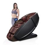 Lixo Massage Chair - LI7001, New Supreme Hybrid Massage Lounger With Artificial Intelligence System, 30 Plus Innovative Massage Techniques & Dual-Core System, Body Stretching, Black