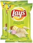 Lay's More Combo - Potato Chips American Style Cream and Onion Flavour, (Pack of 2) Promo Pack - Cream and Onion, 95 Gm