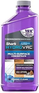 Shark WDCM30 HydroVac Multi-Surface 33-Oz. Concentrate with Odor Neutralizer Technology, Compatible with HydroVac 3-in-1 Cleaners, for all Sealed Hard Floors & Area Rugs, Spring Clean Scent, Purple