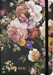 2025 Midnight Floral Weekly Planner (16 months, Sept 2024 to Dec 2025)