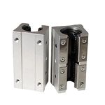 Coavoo SBR20LUU Bearing Blocks, 2Pcs 20mm Open Long Sliding Ball Bearing Block for SBR20 Linear Motion Shaft Guides Slide Rails as CNC Linear Rail Kit