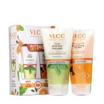 VLCC Tulsi Acne Clear Facewash + FREE Orange Oil Pore Cleansing Facewash - B1G1-150ml X 2 | Anti-Acne and Oil Control Facewash | Deep cleansing | Paraben Free